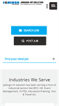 Mobile Screenshot of jobingohrsolution.com